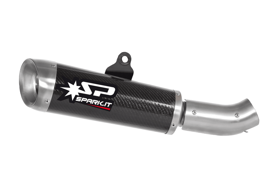 Spark IT Dark Style Evo V Slip on Ducati Scrambler 2015-2016