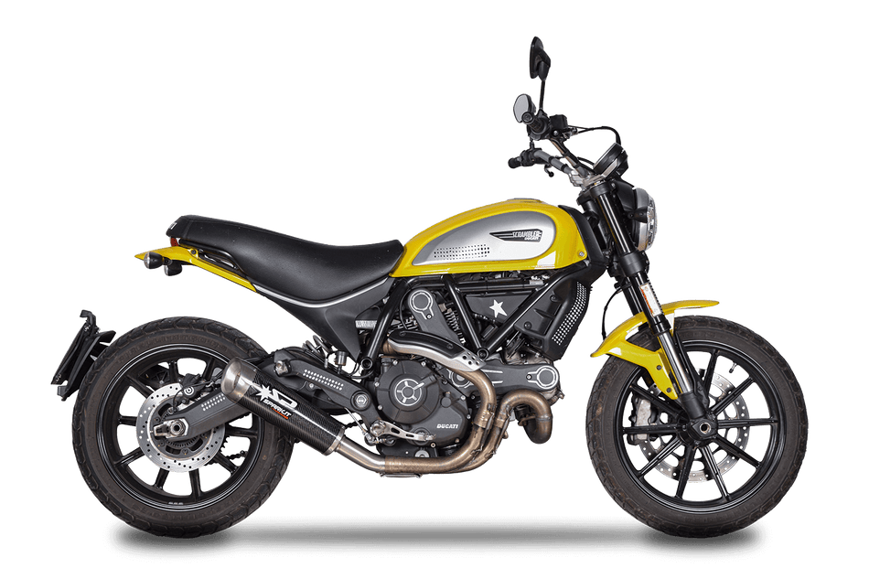 Spark IT Dark Style Evo V Slip on Ducati Scrambler 2015-2016
