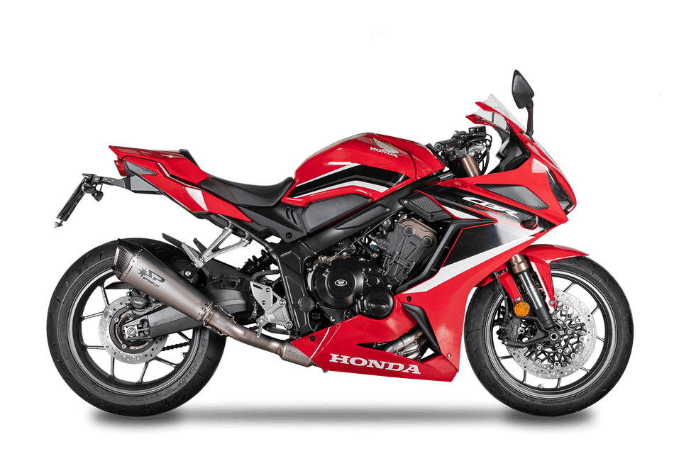 Spark IT Konix Evo Euro 5 Stainless Full System Honda CB650R-CBR650R (19-25)