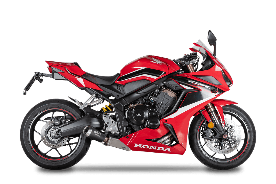 Spark IT Moto GP Dark Style Euro 5 Stainless Full System Honda CB650R-CBR650R (21-25)