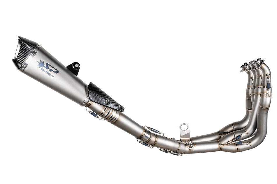 Spark IT Grid-O Euro 5 Stainless Full System Honda CB650R-CBR650R (19-25)