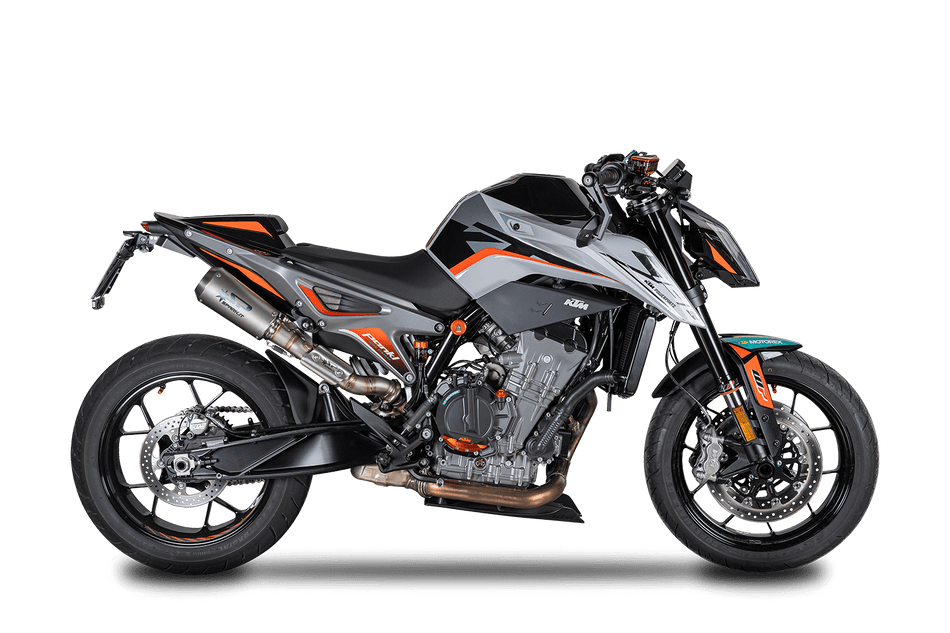 Spark IT Moto GP High Mounting Link Pipe & Silencer KTM Duke 790 (18-20) 790 L (23-24) 890 (20-23) Euro4 Euro5