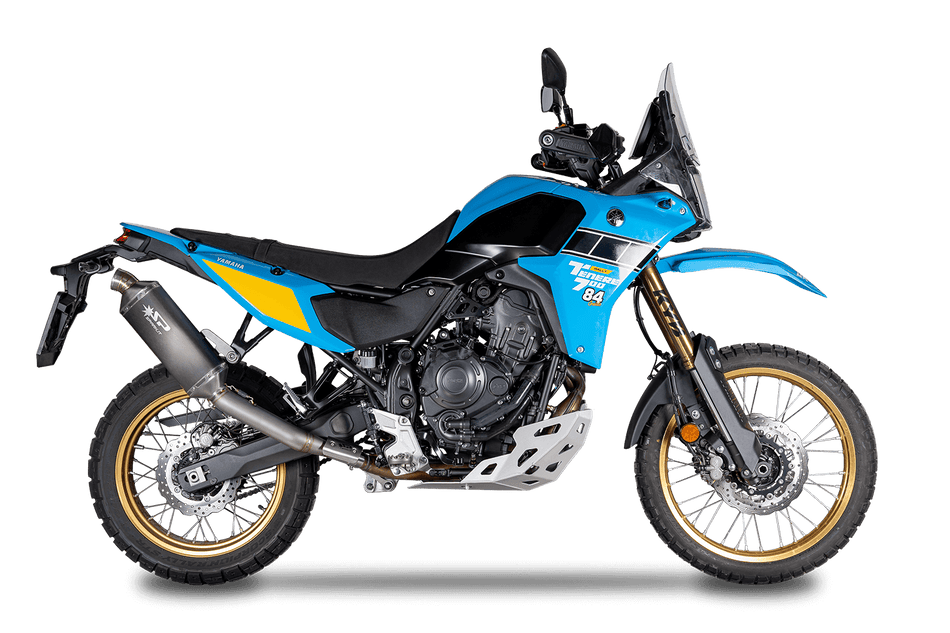 Spark IT Dakar Dark Style High Mount Slip-On Yamaha Tenere' 700 19-25