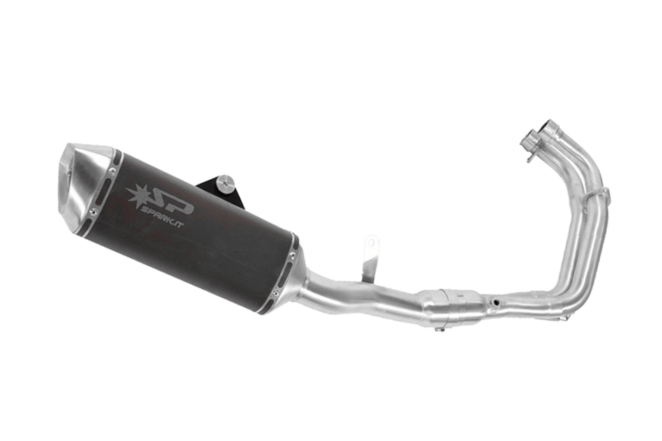 Spark IT Force Lateral Mounting Stainless Full System with Catalyst Yamaha MT-07 14-20