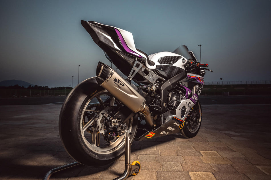 Spark IT Force Evo L.350mm Step 3 Titanium Full Sytem 102 DB Yamaha YZF R6 07-24