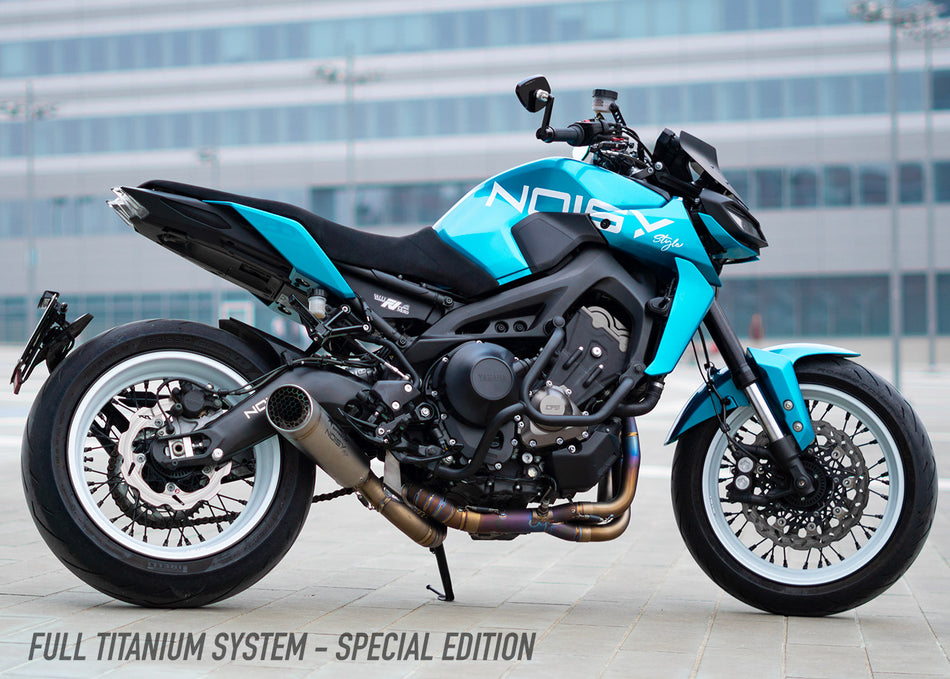 Spark IT Grid-O Full Titanium System with Link Pipe Yamaha MT-09 21-25 Tracer 900 21-25