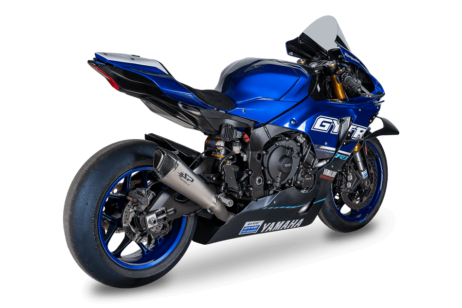 Spark IT Konix Evo Silencer and Link Pipe 60D Titanium 2in1 Yamaha MT10 16-26 R1 15-26