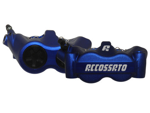 Accossato Radial Brake Caliper Forged Monoblock 100 mm distance With Pistons in Aluminium