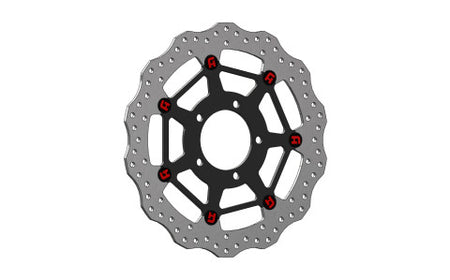 Accossato Floating Front Disc, For Motorcycles KAWASAKI ZX6R, GTR, ZZR
