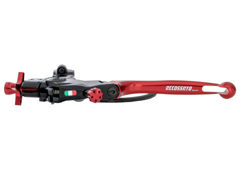 Accossato Racing Cable Full Clutch New Version With Adjustable Distance (24mm-29mm), Coloured Folding Lever (Knob+Lever+Adjuster) and Micro Included.