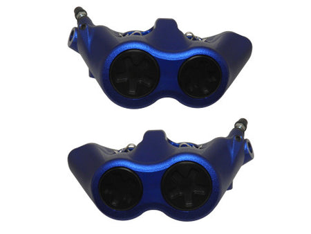 Accossato Radial Brake Caliper Forged Monoblock 100 mm distance With Pistons in Aluminium
