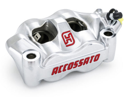 Accossato Radial Brake Caliper Forged Monoblock 100 mm distance With Pistons in Aluminium