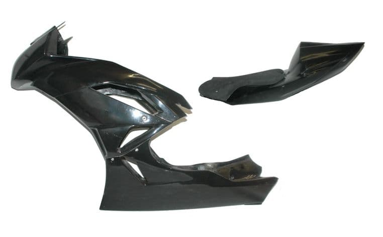 Kawasaki ZX6R 2009> Complete Set of Race Fairings & Seat with Seat Pad