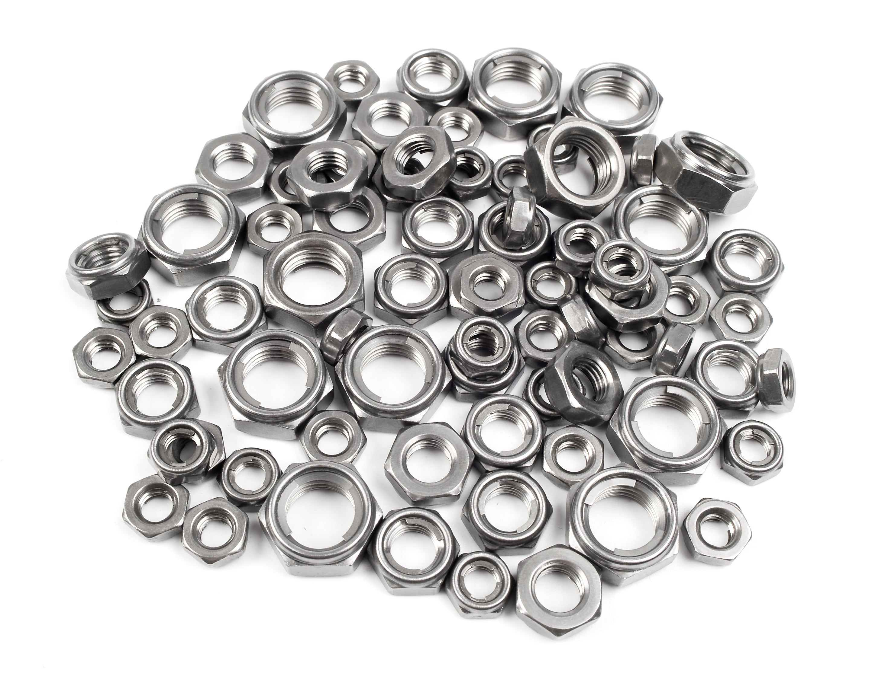 Shock Absorber Piston Rod Lock Nut M12x1.25P 17A/Fx8.0H STAYTITE -PACK OF 20