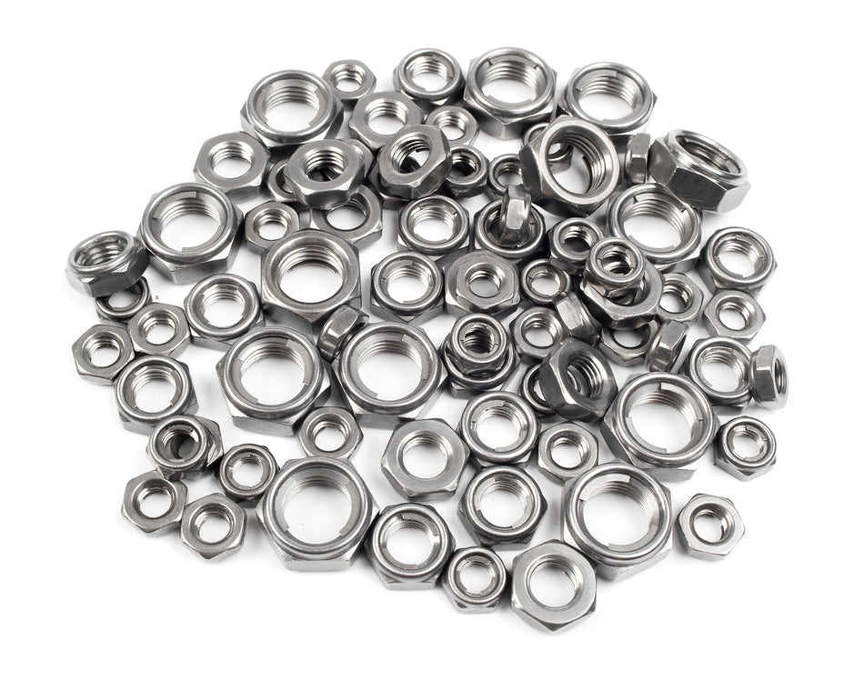 Shock Absorber Piston Rod Lock Nut M12x1.25P 17A/Fx8.0H STAYTITE -PACK OF 20