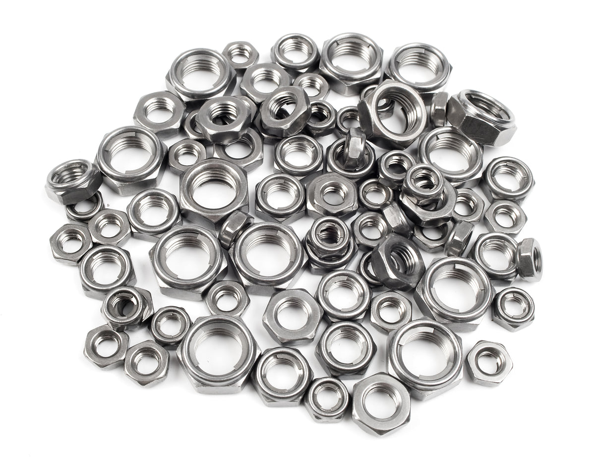 Front Fork Piston Rod Lock Nut M6x1.00P 10A/Fx4.3H STAYTITE -PACK OF 20