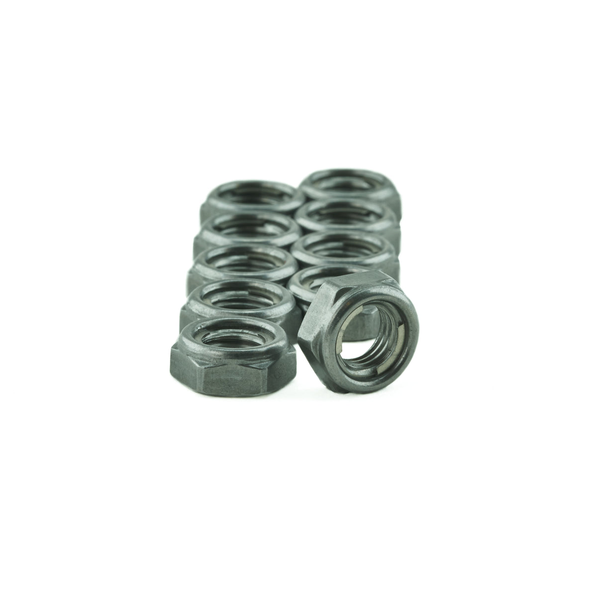 Front Fork Piston Rod Lock Nut M8x1.00P 13A/Fx5.6H STAYTITE -PACK OF 10