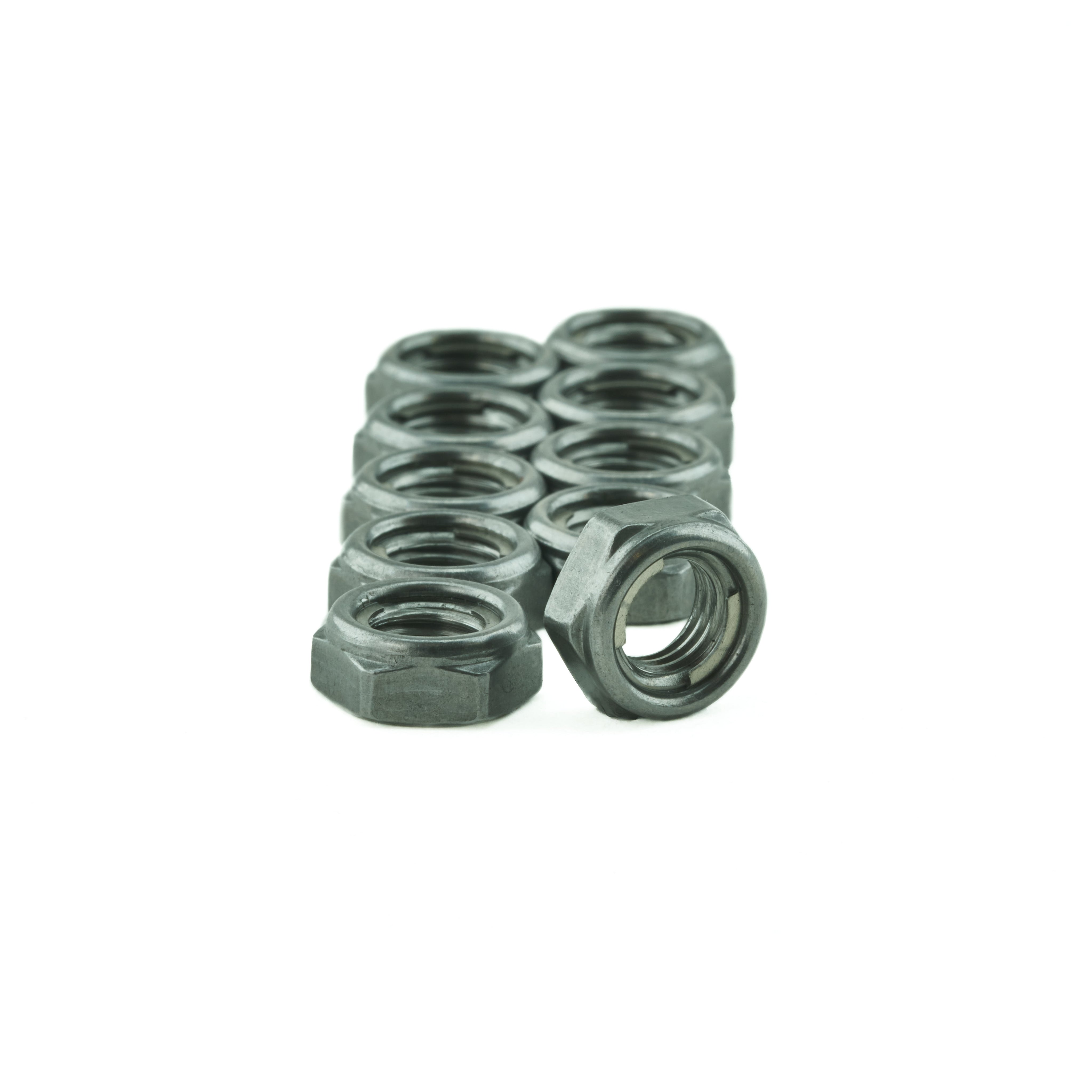 Front Fork Piston Rod Lock Nut M8x1.00P 13A/Fx5.6H STAYTITE -PACK OF 10