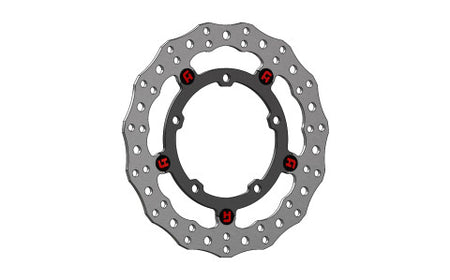 Accossato Floating Front Disc, For Motorcycles KAWASAKI NINJA 125, Z