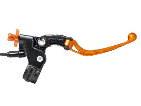 Accossato "Racing" Cable Full Clutch With Folding Colourful Lever (nut+insert+adjuster), with switch included
