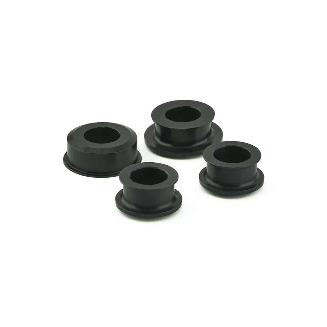 MSS Captive Wheel Spacer Set Kawasaki Ninja 400 18-24 Black