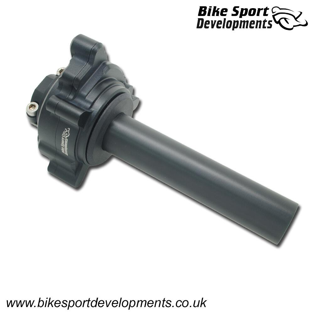 KT170 - Yamaha R9 and MT-09 2024 onward - Billet aluminium throttle housing + Throttle tube