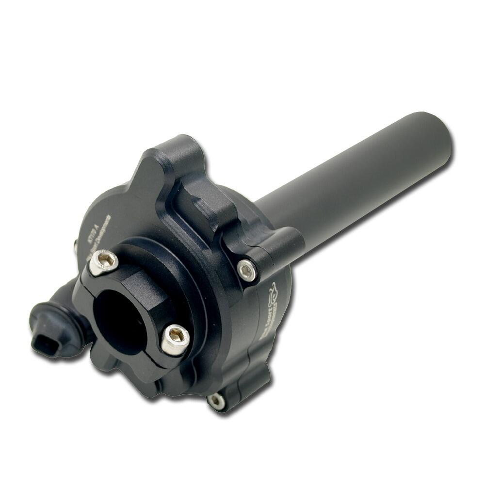 KT170 - Yamaha R9 and MT-09 2024 onward - Billet aluminium throttle housing + Throttle tube