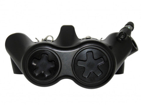 Accossato Radial Brake Caliper CNC-worked Monoblock 100 mm distance With Pistons in Titanium