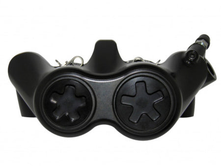 Accossato Radial Brake Caliper CNC-worked Monoblock 100 mm distance With Pistons in Titanium