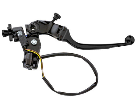 Accossato Racing Cable Full Clutch New Version With Adjustable Distance (24mm-29mm), Coloured Folding Lever (Knob+Lever+Adjuster) and Micro Included.