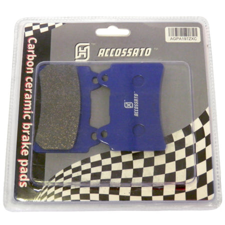 Brake pads for Yamaha brand Accossato code AGPA197