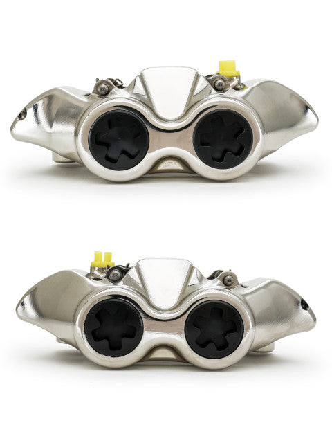 Accossato Radial Brake Caliper CNC-worked Monoblock 108 mm distance With Pistons in Titanium