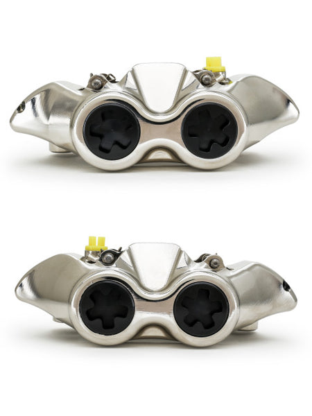 Accossato Radial Brake Caliper CNC-worked Monoblock 108 mm distance With Pistons in Titanium