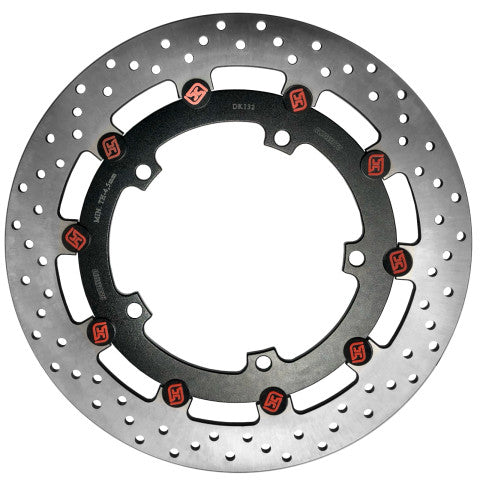 Accossato Front Floating Brake Disc For Motorcycles TRIUMPH STREET TRIPLE, SPRINT, TROPHY, THRUXTON