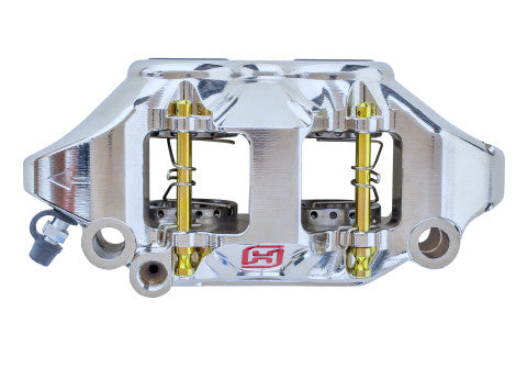 Accossato Radial Brake Caliper CNC-worked Monoblock 108 mm distance With Pistons in Titanium, Off-set 21 mm