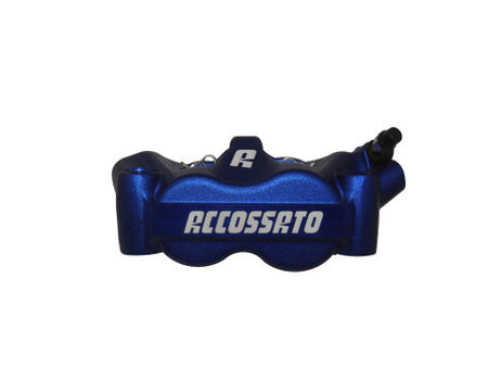 Accossato Radial Brake Caliper Forged Monoblock 100 mm distance With Pistons in Aluminium