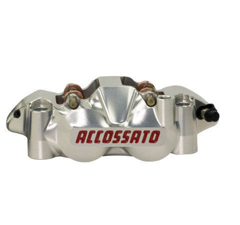 Accossato Radial Brake Caliper CNC-worked Monoblock 108 mm distance With Pistons in Titanium