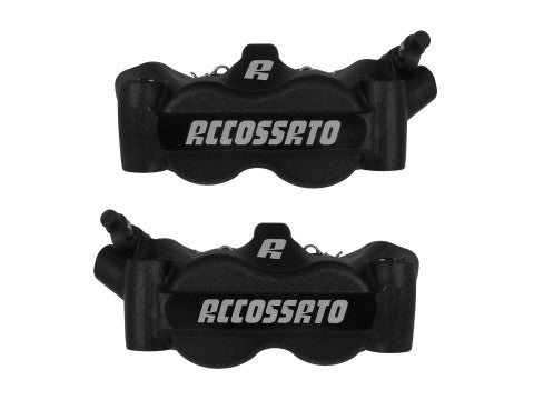 Accossato Radial Brake Caliper Forged Monoblock 100 mm distance With Pistons in Aluminium