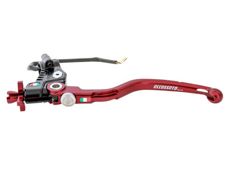 Accossato Racing Full Clutch New Version With Adjustable Distance (24mm-29mm), Coloured Fixed Lever (Knob+Lever+Adjuster) and Micro Included.