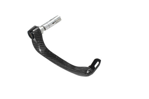 Right Lever Guard 'Ultra-Light' in Carbon Accossato, With colourful eyelet and insert