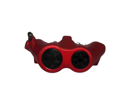 Accossato Radial Brake Caliper Forged Monoblock 100 mm distance With Pistons in Aluminium