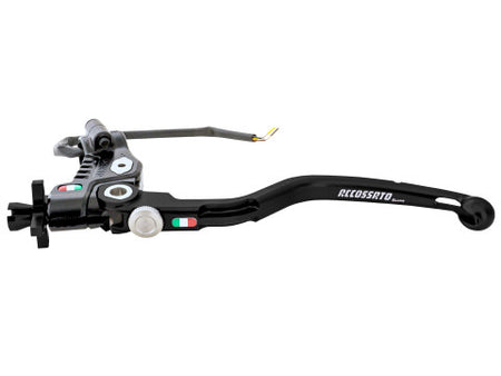Accossato Racing Full Clutch New Version With Adjustable Distance (24mm-29mm), Coloured Fixed Lever (Knob+Lever+Adjuster) and Micro Included.