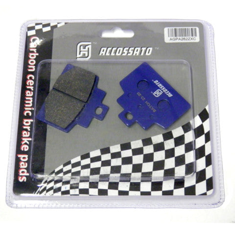 Brake pads for Piaggio brand Accossato code AGPA262