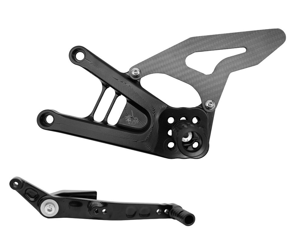Spider Rearsets Triumph 660 Daytona