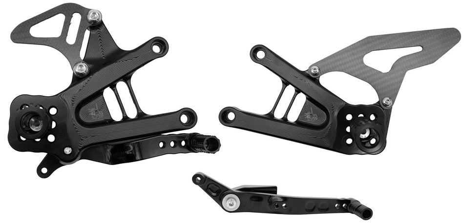 Spider Rearsets Triumph 660 Daytona