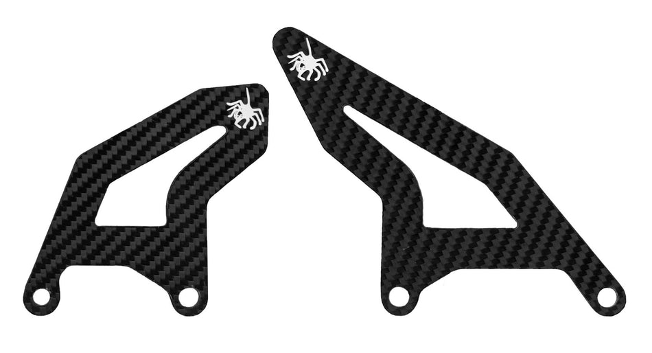 Spider Carbon Fibre Heel Guard - Left