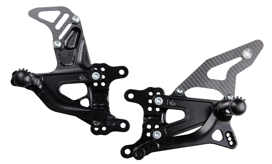 Spider Rearsets Kawasaki ZX-6R 2009-2026 World Supersport Edition