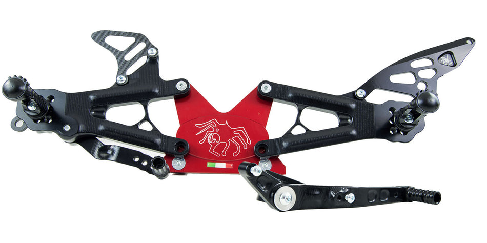 Spider Rearsets Yamaha YZF-R6 2017-2021