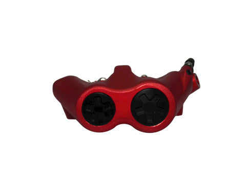 Accossato Radial Brake Caliper Forged Monoblock 100 mm distance With Pistons in Aluminium