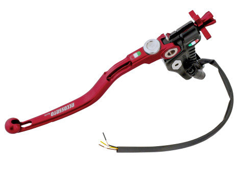 Accossato Racing Full Clutch New Version With Adjustable Distance (24mm-29mm), Coloured Fixed Lever (Knob+Lever+Adjuster) and Micro Included.